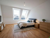 Helle 3-Zimmer Dachgeschoßwohnung mit Küche und Balkon